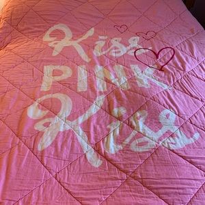 Victoria Secret Pink Reversible Comforter